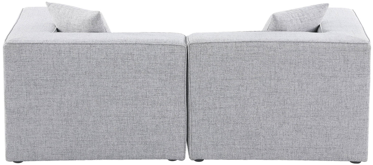 Cube - Linen Modular 2 Seat Sofa