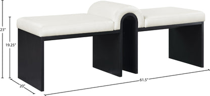 Delphine - Upholstered Bench