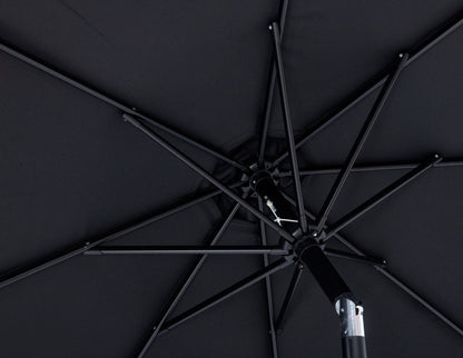 Fiji - Aluminum Patio Umbrella With Square Black Base