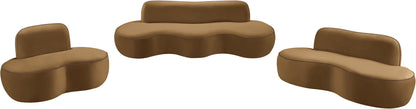 Swerve - Velvet 77" Upholstered Loveseat