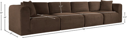 Shaggy - 4 Seat Modular Sofa