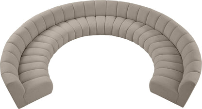 Infinity - 9 Piece Boucle Modular Sectional