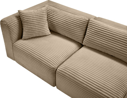 Shaggy - Fabric 6 Piece Modular Sectional