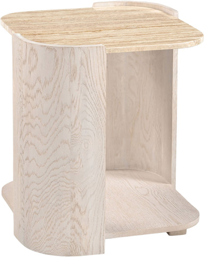 Calabria - Marble And Oak Wood Table
