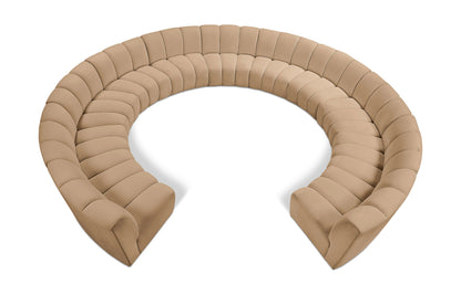 Infinity - 11 Piece Modular Sectional - Camel