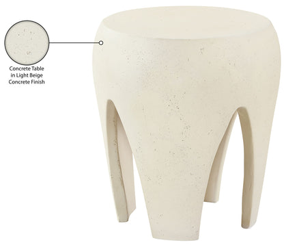 Moxie - Concrete And Fiberglass Indoor / Outdoor End Table