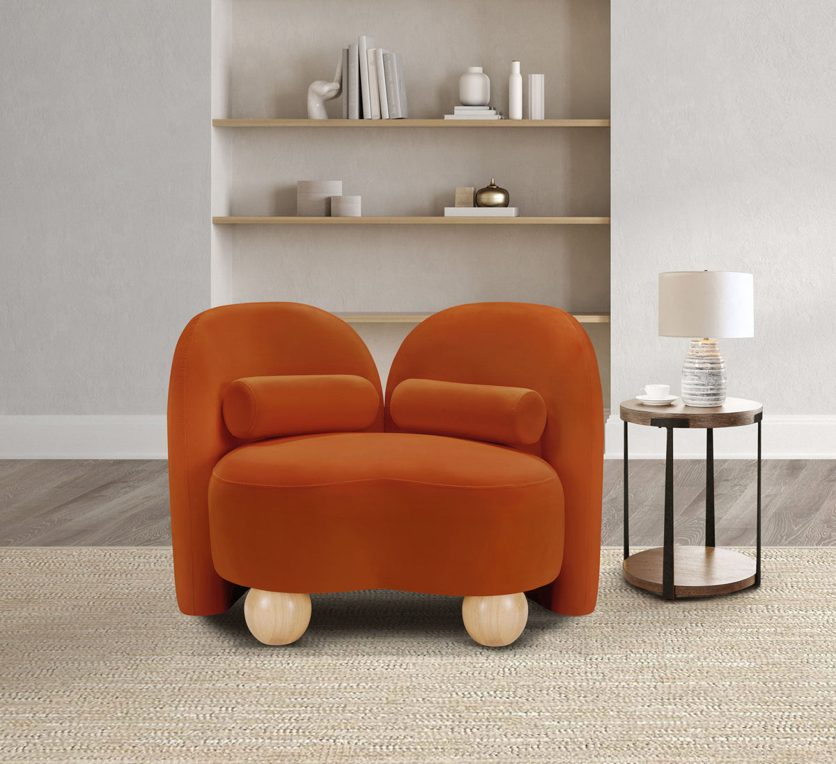 Daphne - Velvet Chair