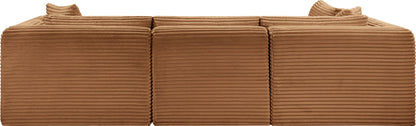 Shaggy - Fabric 4 Piece Modular Sectional