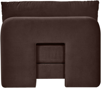 Hammond - Velvet Performance Fabric Upholstered Armless Chair