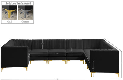 Alina - 8 Piece Modular U-Shaped Sectional