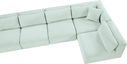 Shaggy - 6 Piece Modular Sectional