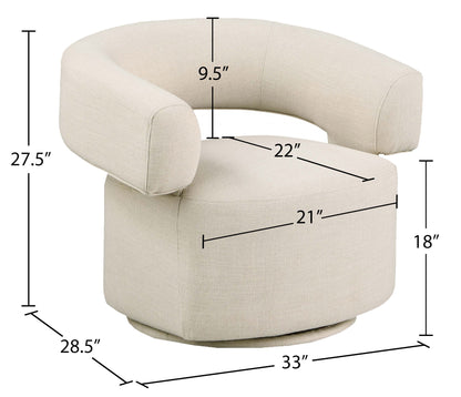 Niya - Swivel Accent Chair