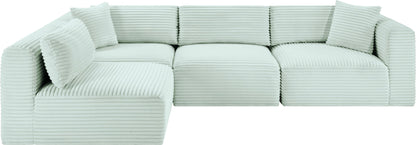 Shaggy - 4 Piece Modular Sectional