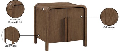 Harmony - Oak Veneer And Solid Wood Night Stand