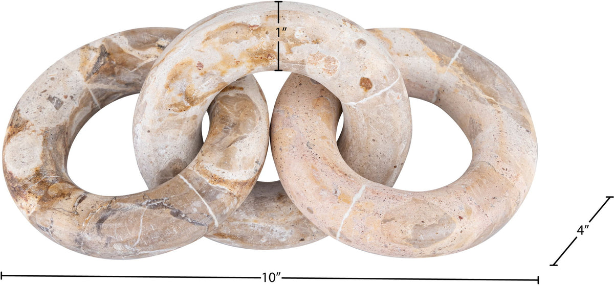 Rings - Marble Decorative Chain Links