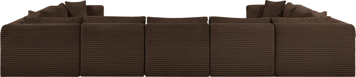 Shaggy - 9 Piece Modular U-Shaped Sectional