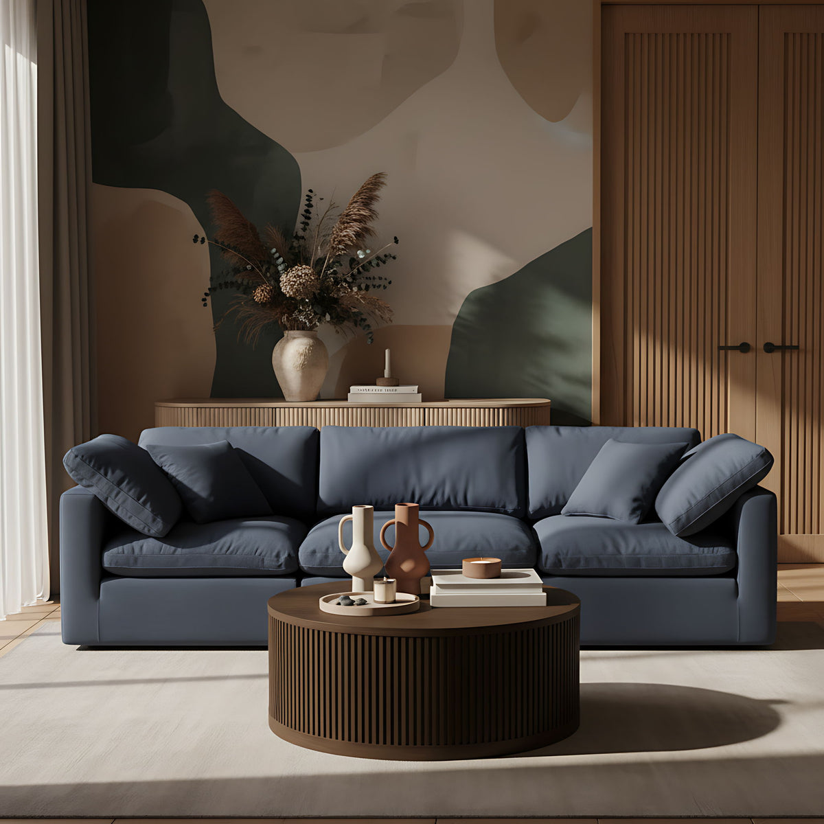Madera - Oak Veneer And Solid Wood Table