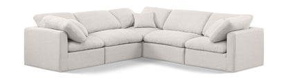 Indulge - Linen 5 Piece Modular Corner Sectional