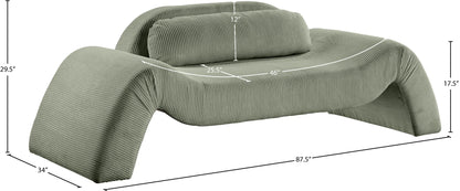 Austin - Corduroy Loveseat