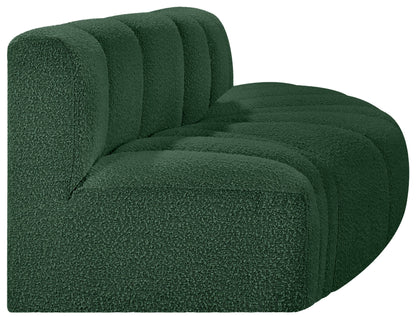 Arc - Boucle Fabric 3 Piece Modular Sofa