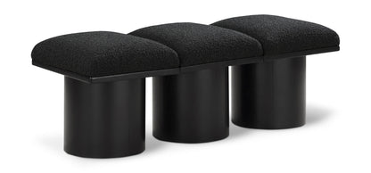 Pavilion - 3 Piece Modular Bench With Black Base