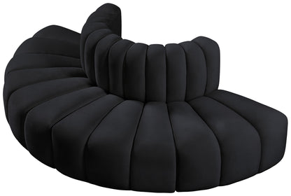 Arc - Velvet 4 Piece Modular Sofa