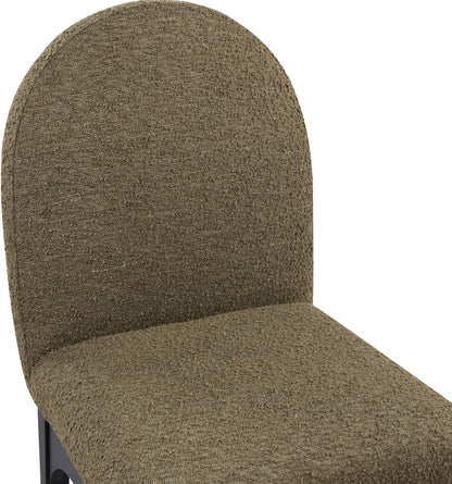 Waldorf - Boucle Dining Side Chair With Black Legs