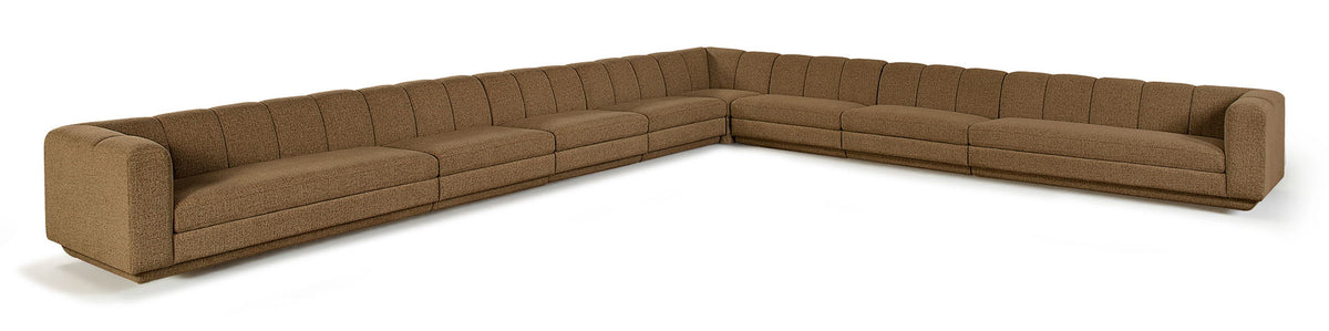 Modari - Sectional - Brown