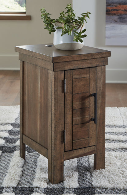 Moriville - Chair Side End Table - Grayish Brown