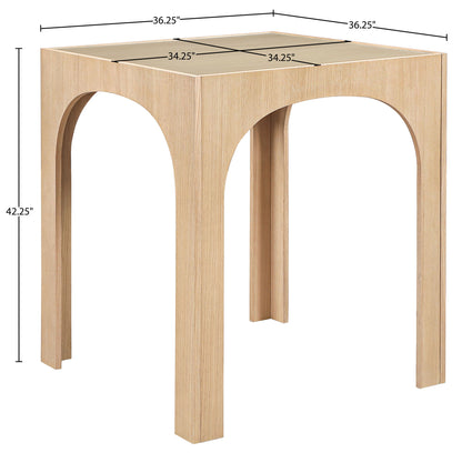 Waldorf - Tempered Glass Top Table