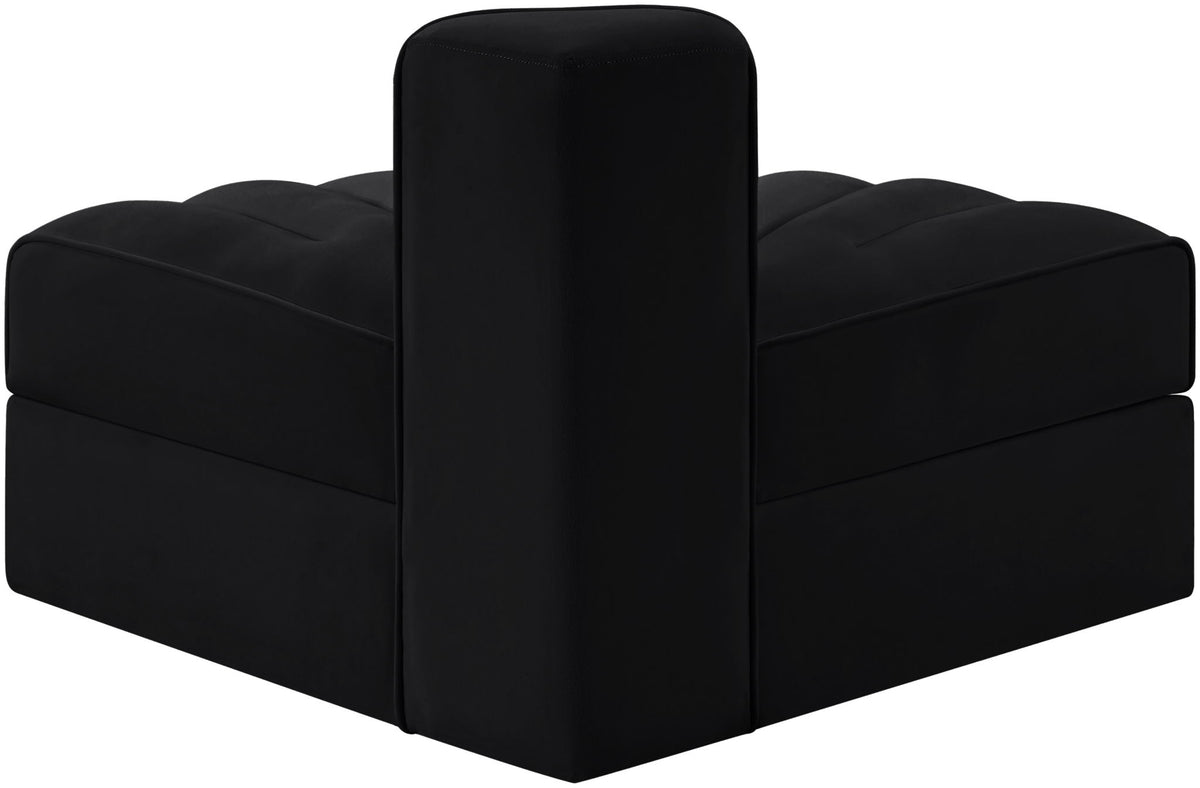 Rummi - Velvet Performance Fabric Upholstered Modular Chair