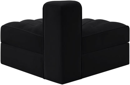 Rummi - Velvet Performance Fabric Upholstered Modular Chair