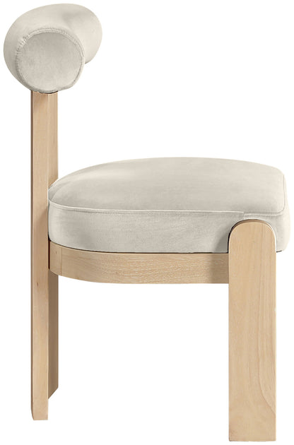 Arienzo - Performance Fabric Upholstered Dining Chair (Set of 2) - Natural Base