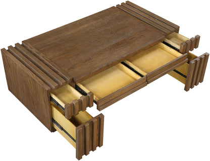 Stanton - Oak Veneer And Solid Wood Table