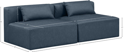 Cube - Modular 2 Seat Armless Sofa