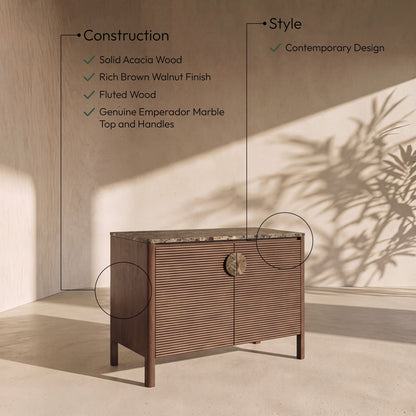 Varenna - Acacia Wood Sideboard / Buffet