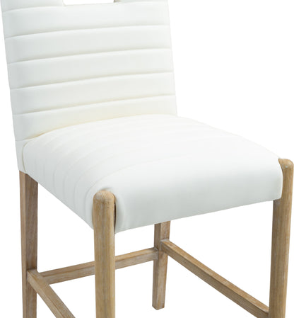 Aimee - Counter Stool - Light Brown Legs