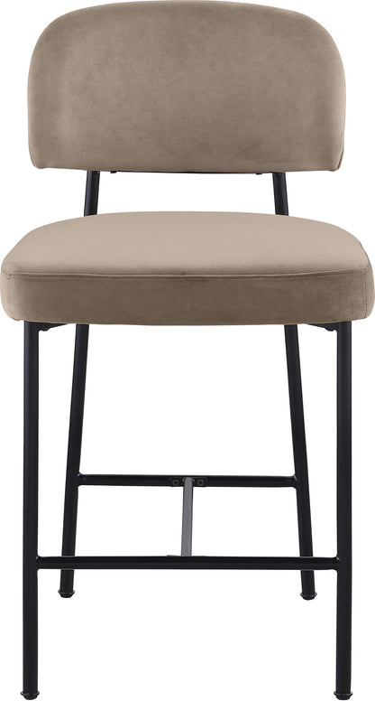 Zarelle - Performance Fabric Upholstered Counter Stool (Set of 2)