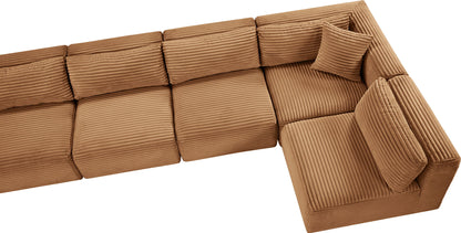 Shaggy - Fabric 5 Piece Modular Sectional