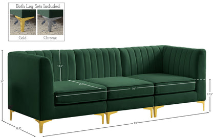 Alina - 3 Piece Modular Sectional