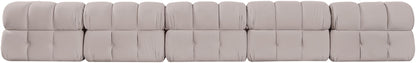 Orin - Fabric Velvet 5 Piece Modular Sofa