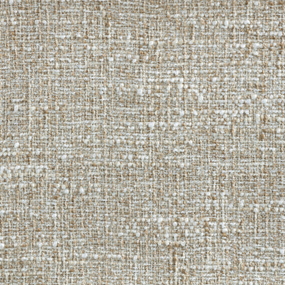 Sacha - Linen Stool With Natural Base