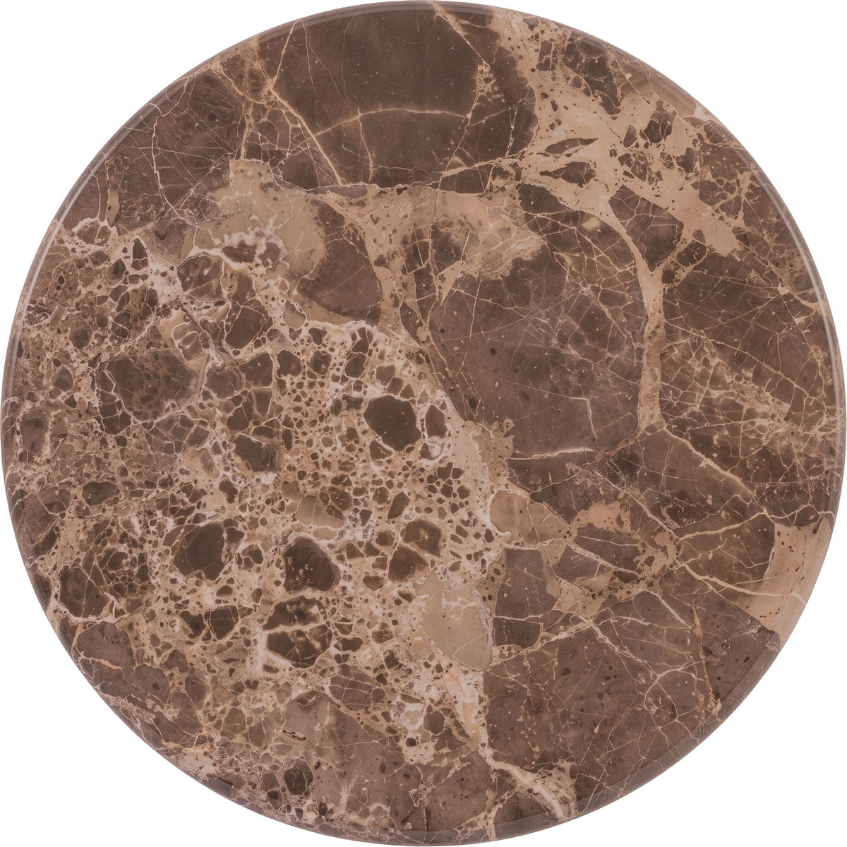 Cindra - Genuine Marble Top And Iron Base Table