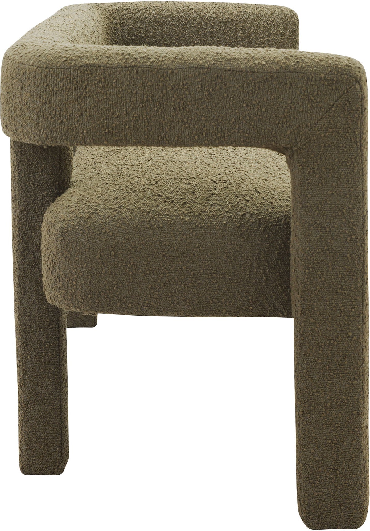 Athena - Boucle Fabric Bench