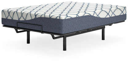 12 Inch Chime Elite 2.0 - Twin Mattress - White / Blue