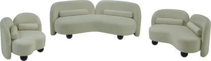 Daphne - Chenille Loveseat