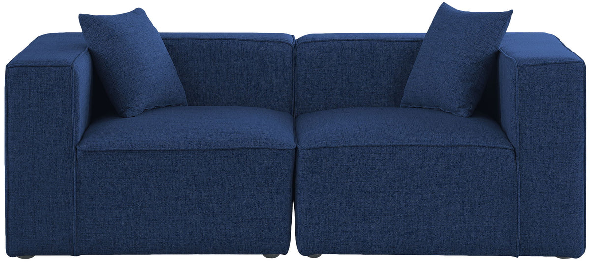 Cube - Linen Modular 2 Seat Sofa