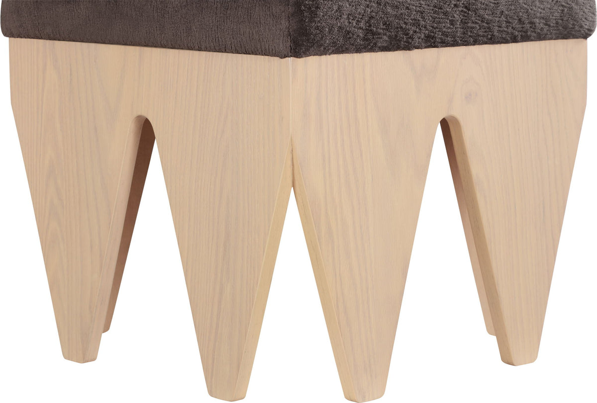 Altair - Fabric Bench - Light Brown Base