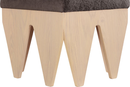 Altair - Fabric Bench - Light Brown Base