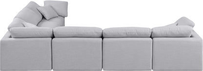 Indulge - Linen 6 Piece Modular Corner Sectional